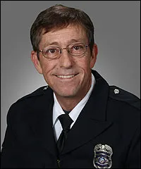 Firefighter James Saunders
